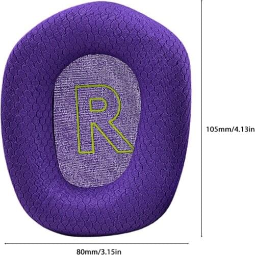 1 pair Replacement Cushion Earpads Ear Pads For -Logitech G733 G 733 Headphones XXUC