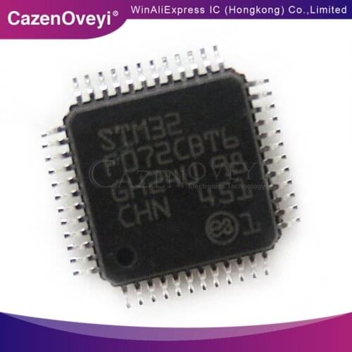 1pcs/lot STM32F072C8T6 STM32F072CBT6 STM32F072 QFP-48 In Stock