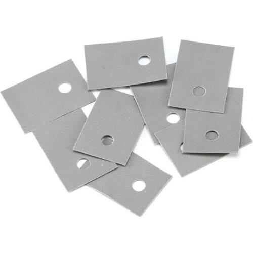 100pcs Large TO-3P TO-247 silicone sheet insulation pads silicone insulation film