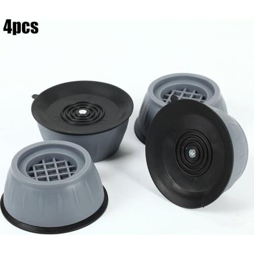 4pcs washing machine foot pad shock absorption, anti-skid, shockproof mat for home appliance safety in stock drop ship