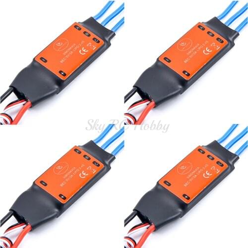 40A Simonk Firmware Electronic Speed Controller RC Brushless ESC 2-4S With BEC 5V/3A for F450 S500 S550 Quadcopter Multicopter