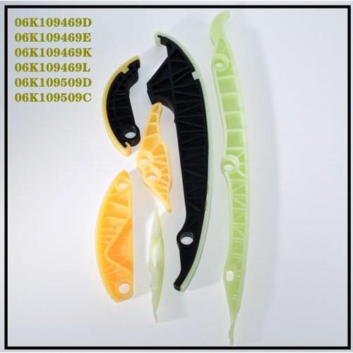 6 Pcs The third generation timing guide rail For PASSAT B7 CC GOLF 7 MK7 EOS TIGUAN A3 S3 A4 A5 A6 Q3 Q5 TT 06K109469D