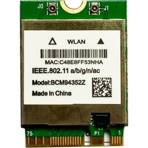 Wifi wireless card for Broadcom BCM94352Z NGFF 802.11AC 867Mbps Bluetooth 4.0 Hackintosh