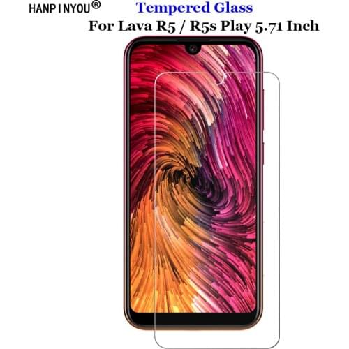 For Lava R5 / R5s Play 5.71" Tempered Glass 9H 2.5D Premium Screen Protector Protection Film