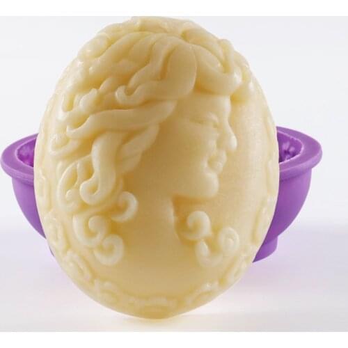 Goddess Shape Silicone Soap Mold DIY Handmade Craft 3D Kitchen Making Forms Baking Soap Mould for Soap Making