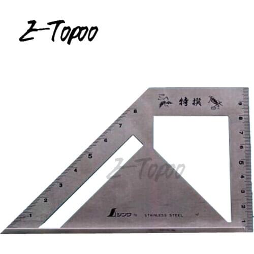 Good quality Japanese Woodworking Multifunctional Square 45 degrees Right Angle Square Gauge