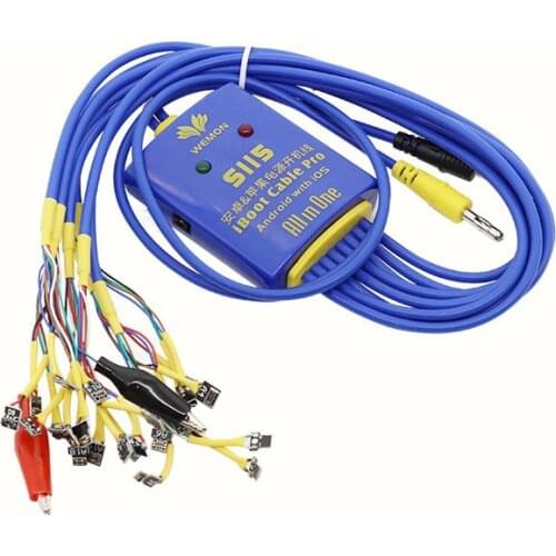 For Android IOS Phone Power Boot Control Line Test Power Supply Cable for Iphone 11 11pro Huawei Xiaomi Samsung