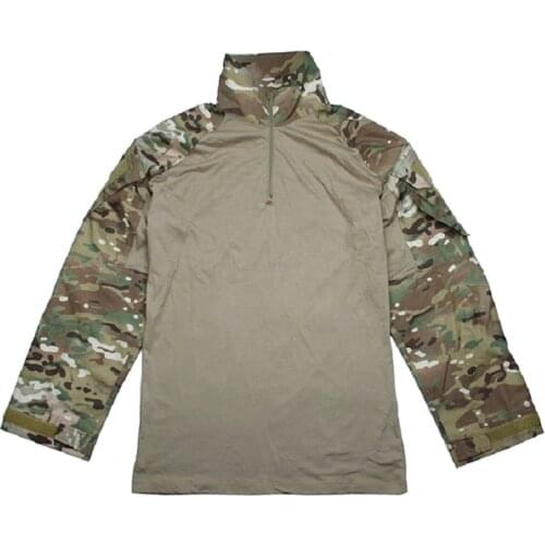 Camouflage Hunting Tactical Long Sleeve G3 Combat Shirt Top ORG Cut XS-L TMC2899-MTP