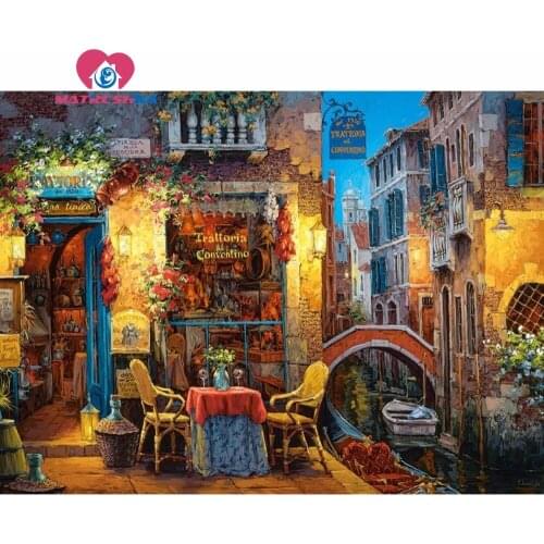 New Year Diamond embroidery landscape Pictures of crystals Paintings on the wall Pictures rhinestones 5d diamond painting full