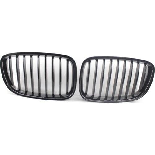 Car Front Kidney Grille Gloss Black fit for BMW F07 GT 10-15