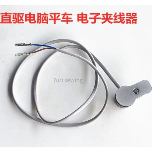Industrial sewing machine part single needle computer plain auto machine accessories thread tension assembly with wire