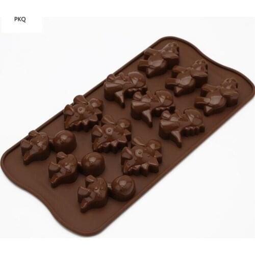 Multiple Types Silicone Mold Cake Chocolate Candy Fondant Mould Pudding Jelly Ice Soap Molds Cake Pastry Baking Tool