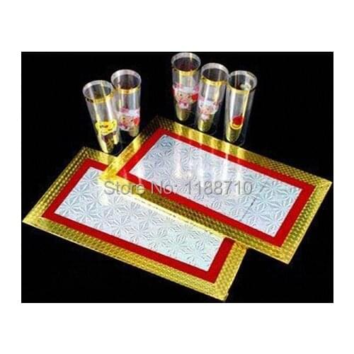 Six Cups From Two Plates - Stage Magic / Magic Trick, Gimmick, Props