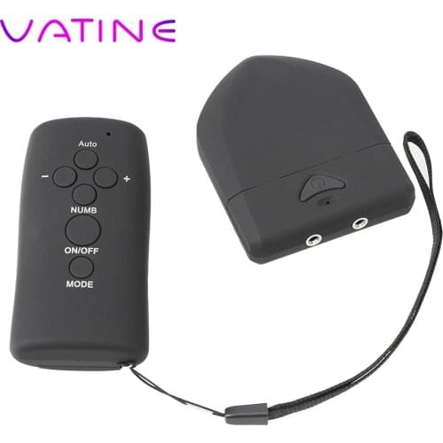 VATINE Electric Shock Host Clitoris Nipple Stimulator Double Output Medical Themed Toys Electro Stimulation