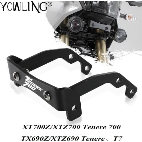 Motorcycle Auxiliary Driving Light Fog Lamp Brackets For Yamaha T7 TX690Z XTZ690 XTZ700 XT700Z Tenere 700 Rally 2019 2020 2021