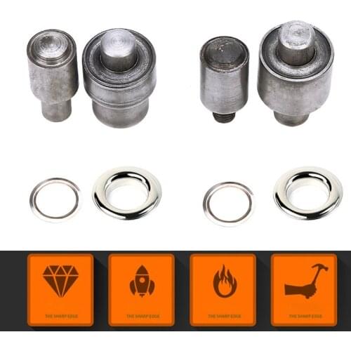 1set/lot) Grommet Eyelets Dies Mold For Handmade Press Machines Manual Install Tools