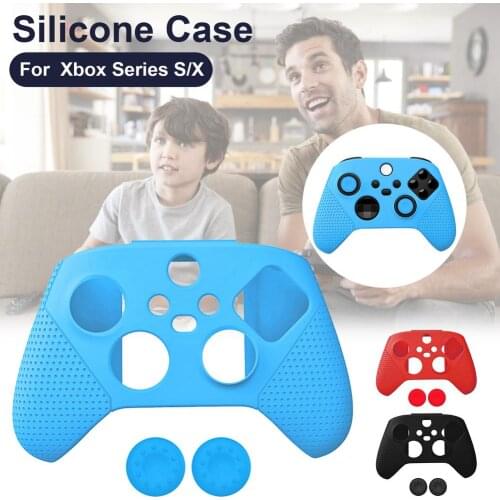 2021 New Silicone Protective Case Anti-slip Handle Cover Shell Controller Skin For Xbox Series X S Game Accessories