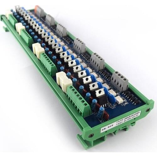24 channel PLC AC amplifier board output board power board optocoupler isolation board contactless relay