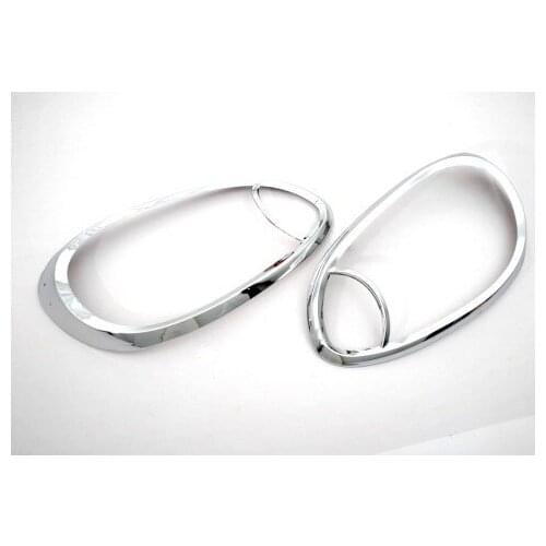 Car Styling Chrome Head Light Cover for Nissan March Micra K13 10-13