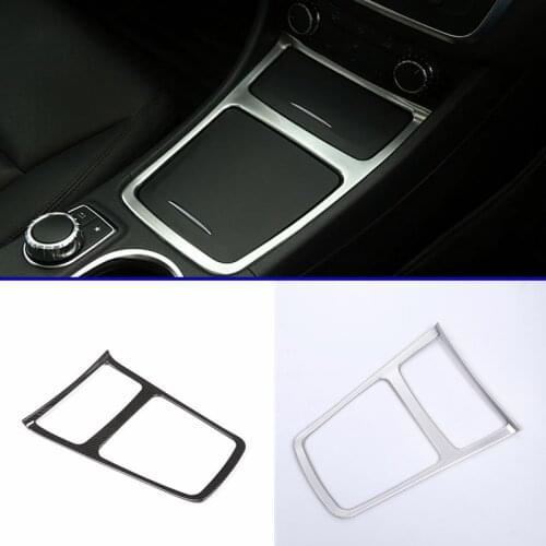 For Mercedes Benz CLA GLA A class W117 C117 2013-2017 Car Styling Center Storage Box Trim Ashtray Frame