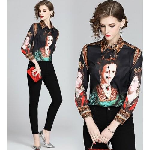 Блузки с принтом Jamerary China At AliExpress