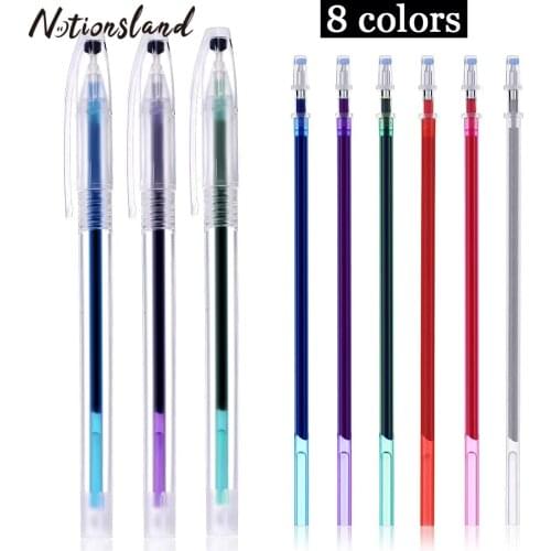 10Pcs Stitch Markers Soluble Cross Stitch Water Soluble Pen Temporary Marking for DIY Patchwork Embroidery Sewing Tools