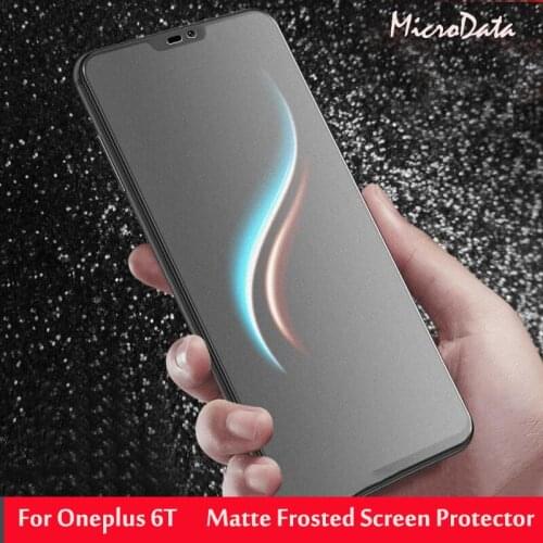 For OnePlus 7 6 5 5T 6T 7T 8T Premium Anti Fingerprints Matte Frosted Tempered Glass Screen Protector 1+ One Plus 8T 7 6T 6 5T 5