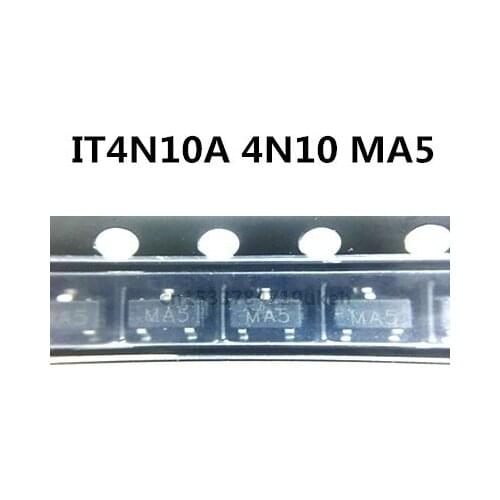 Original 5pcs/ 4N10 4A 100V SOT-23