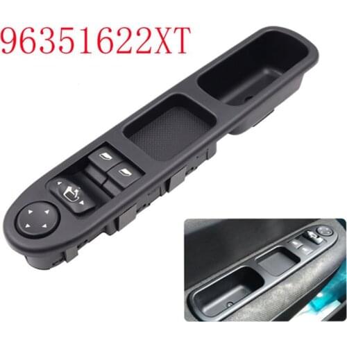 Front Left Driver Side Power Control Window Switch for Peugeot 307 96351622XT Wholesale