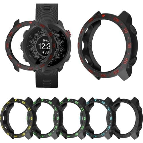 TPU silicone watch case For Garmin Forerunner 245 / 245M Smartwatch Protective Cover accessories Protector