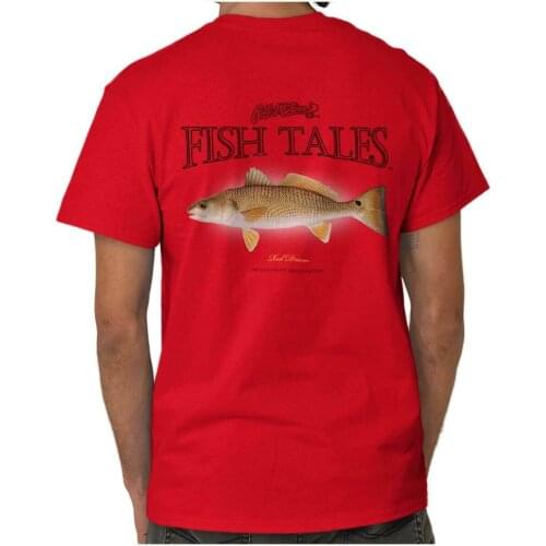 Unique Red Drum Fish Fisherman Angler Gift T-Shirt. Summer Cotton Short Sleeve O-Neck Mens T Shirt New S-3XL