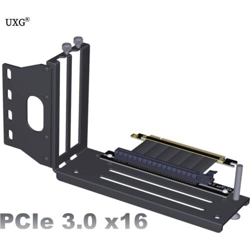 Graphics Cards Vertical Bracket PCIe 3.0 x16 graphics video card to PCIe 3.0 x16 slot extension cable for ATX PC-Case