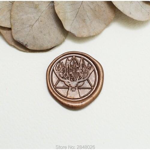 Deer Wax Seal Stamp, wedding stamp , Animals party wax seal stamp, invitation seals,wedding invitation