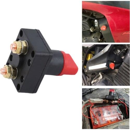 1 Set 100A Battery Isolator Isolation Switch Disconnect Power Cut Off Kill Switches For RV Boat Car Truck Auto Yacht