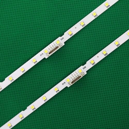 10pcs/lot LED Backlight Strip for Samsung UE49NU7172 UE49NU7670 UE49NU7140 UE49NU7100 NU7100_STS49081_38LEDS_3030F AOT_49_NU7300