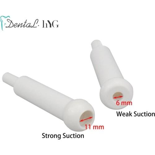 2pcs Dental Strong/Weak Suction Convertor Saliva Ejector Suction Adaptor Autoclavable Oral Care Teeth Whitening