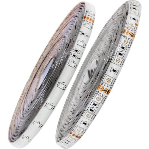 5M LED strip 5050 IP65 Waterproof 60LED/M DC12V Flexible LED Light Strip RGB CoolWhite Warm White Blue led ruban luces led tiras