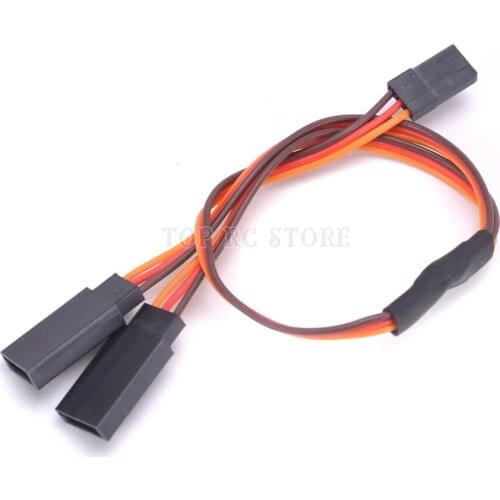 5pcs / 10pcs 20cm 200mm / 300mm 30cm Y Type Extended Line Y Extension Lead Wire Cable for JR Servo ESC rc quadcopter part