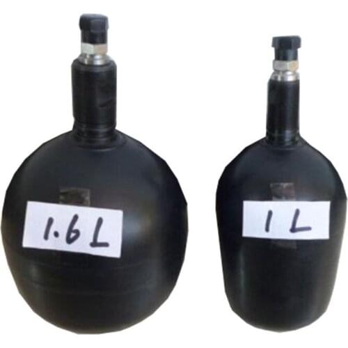Nitrogen NBR inflatable air bladders for lifting rubber bladder gas sampling NXQ-1/20-L 1liter accumulator charging kit