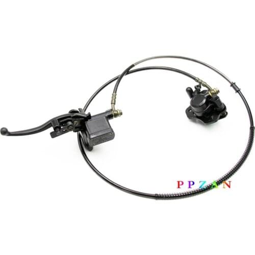 Hydraulic Rear Brake Assembly Master Cylinder Caliper 50cc 70 90cc 110CC 125CC 150CC 200CC 250cc PIT Trail Dirt Quad Bike Buggy