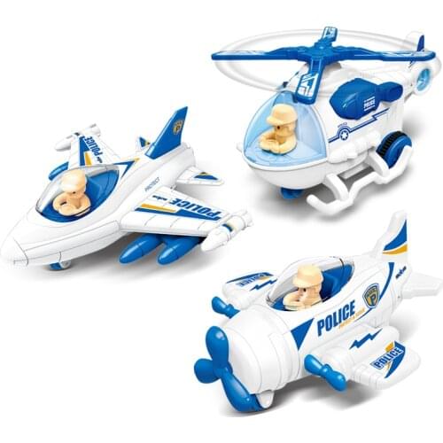 Inertial City Defender Team Helicopter Bomber Sliding Model Children Baby Boy Toy Birthday Gift toddler boy toys model car