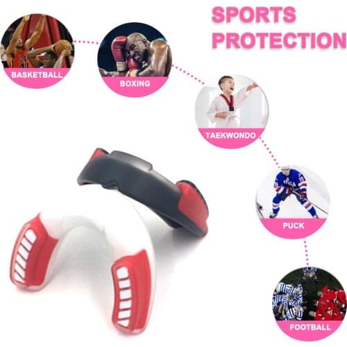 Boxing Mouthguard Food-grade EVA Mouth Guard Boxing Mouth Protector Sport Accessories For Kappa Basketball Rugby Boxing Karate