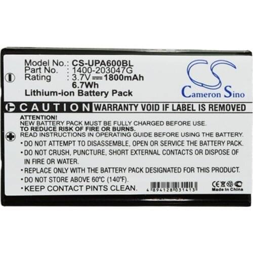 Cameron Sino 1800mAh Battery for JBL GC9600, LK9100, LK9150, For Opticon H-32, PX-35, PX-36, For Unitech HT6000, HT660e, PA600