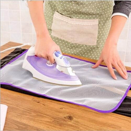 Clothes Laundry Basket Clothes Hanger Size S/L Protective Press Mesh Bag Home Ironing Cloth Guard Protect Delicate Garment