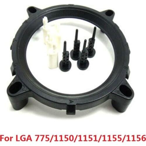 CPU Cooler Bracket For Intel LGA 775 1155 1156 1151 AMD AM4 AM3 AM2 heatsink Holder Base CPU fan intall fastening Plastic