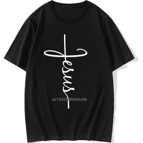 Jesus Cross Fashion T Shirt Graphic Sweatshirts New Trend Funny Cotton O Neck Oversized Tops Tees