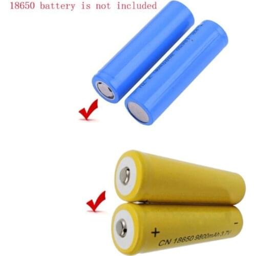 2021 New Metal DIY 1x 18650 Battery Power Bank Kit USB Charger with LED 3-mode Flashlight