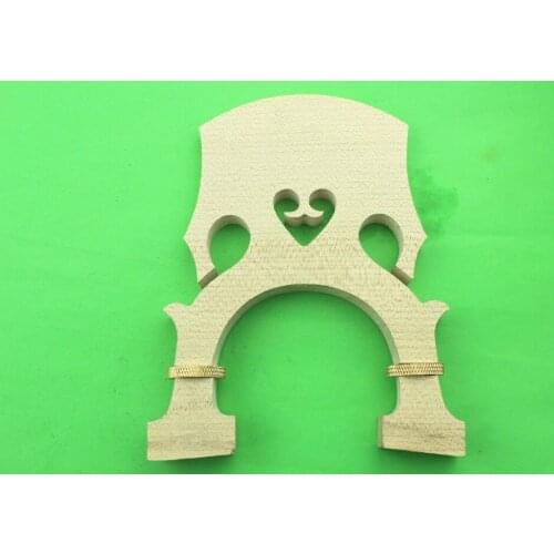 New fine maple adjustable double Bass Bridge 3/4 belgian style