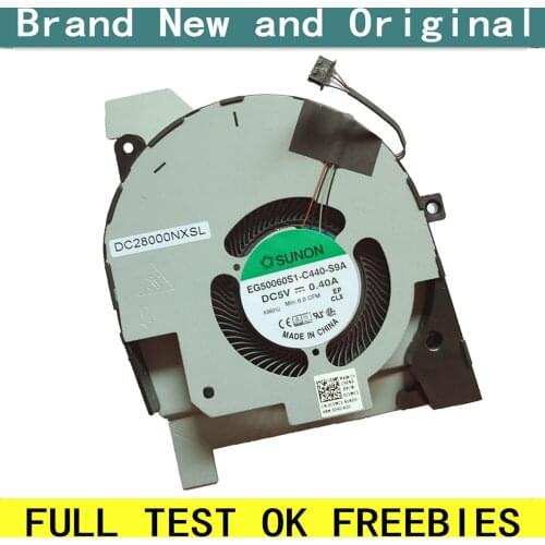 New laptop CPU cooling fan Cooler Notebook PC for dell Latitude 5501 DC28000NXSL EG50060S1-C440-S9A DC28000NXFL 0G07JF 0HFVP0