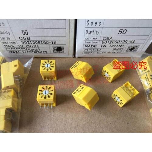 Original new 100% rotary encoder digital code switch 10 bit SA-5011 A1 0-9 bit